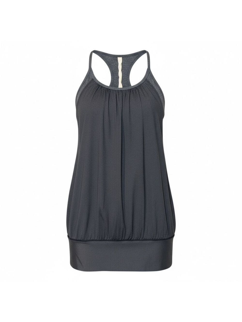 Lululemon Athletica Gray Racerback Tank Top Size 6